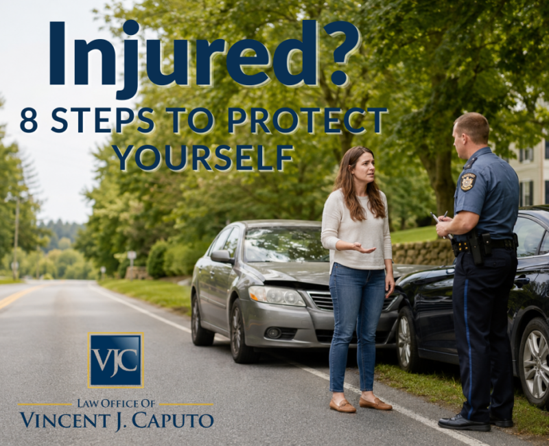 what to do when you're Injured in pennsylvania